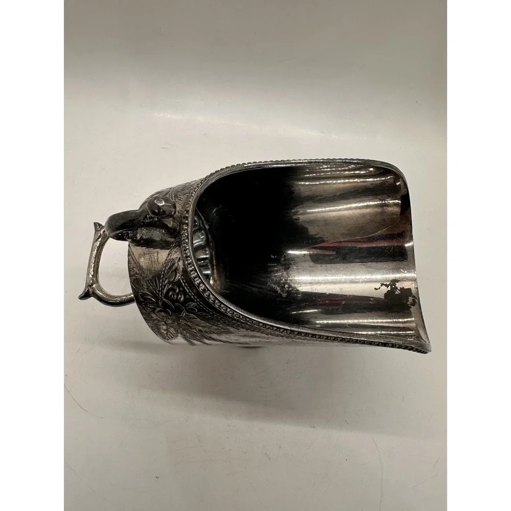 Antique Harrison Fisher HF & Co EPBM Silver Plate Sugar Scuttle No Scoop 957